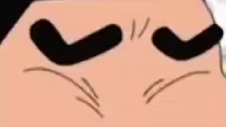 Shinchan ketakutan sekali