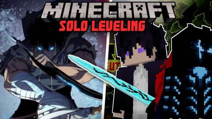 Petualangan sung jinwo magang! (kocak bet bjir) - Minecraft Solo Leveling #1