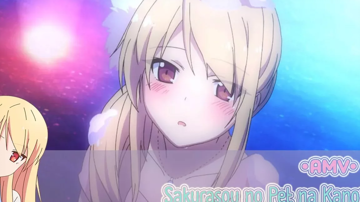 AMV Sakurasou no Pet na Kanojo Sorata x Mashiro "นางฟ้าในนิยาย"