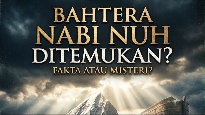 BUKTI NYATA? Misteri Penemuan Bahtera Nabi Nuh yang Menggemparkan Dunia! (Kisah & Sejarah)
