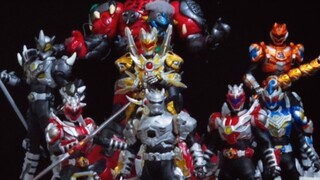 It took two months to modify all the armors of Armor Hero using soft glue