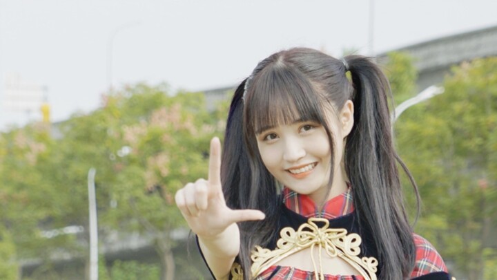 AKB48TeamSH little idols dance cover | Shout out to Daiyamondo!