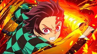Kemenangan Tanjiro melawan iblis cacing