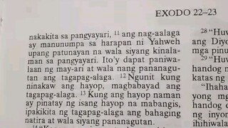 Pang Araw Araw na Talata.               Exodus 22:10-15