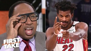 FIRST TAKE | Stephen A 'ridiculous' James Harden lulls Jimmy Butler, Heat sleeps on 2022 NBA title