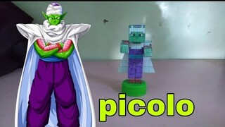 #5 Hướng dẫn làm mô hình Picolo bằng giấy || Minecraft |LĐV