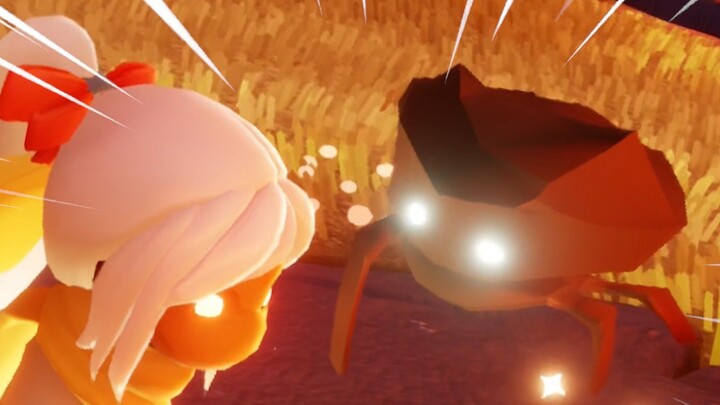 As soon as I logged in, I saw a crab looking at me?!