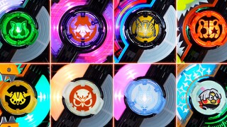 [Super Display] DX Kamen Rider Polar Fox Knight Core & Upgrade Buckle Halftime Collection