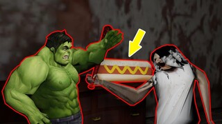 Granny, Baby Granny vs Hulk | Crossover funny horror animation parody part 3