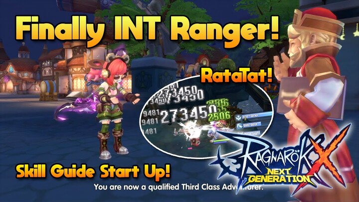Finally Ranger, INT Ranger Start Up Guide Skill, RataTat Gaming [ROX]