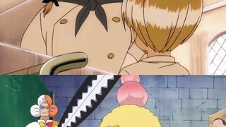 Sabo learned all the skills by himself, but I didn't understand this foreshadowing