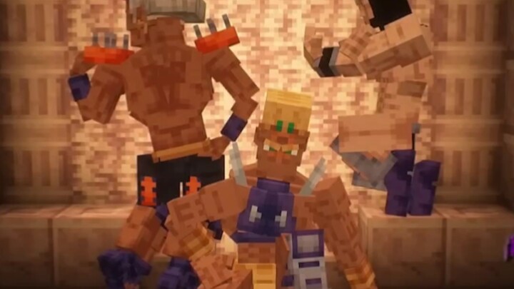 【Minecraft】当JOJO来到我的世界我又该如何阻止柱之男