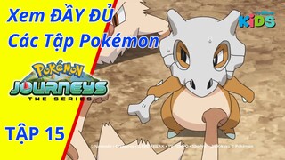 POKEMON JOURNEYS | Tập 15: Ngày đầy tuyết! Xương của Karakara ở đâu? | tvBlue KIDS | Lồng Tiếng Việt
