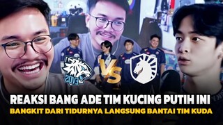 REAKSI MAS ADE EVOS BANTAI TEAM LIQUID MPL S15   ID