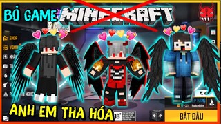 Hội Anh Em Bị Tha Hóa Bỏ Minecraft Chơi Free Fire OB34 Với Chế Độ Thiết Kế Bản Đồ Siu Hay