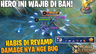 HABIS DI REVAMP MALAH NGE BUG! DAMAGE PASIF & ULTI BARU AAMON JADI GAK MASUK AKAL! MOBILE LEGENDS