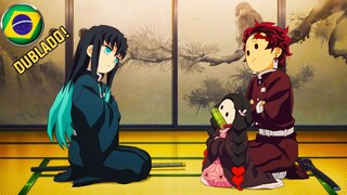 🇧🇷「DUBLADO」Nezukozinha Imitando o Tokito é MUITO FOFO  (Demon Slayer)