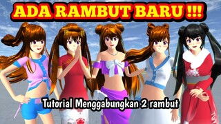 Tutorial Rambut Baru Di Sakura School Simulator Terbaru 2024 Cara menggabung 2 rambut sakura update