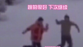 友友们，看男爱豆wadada跳舞也太快乐了吧！赵让/姚琛 这个雪地版本直接被拿捏住了！