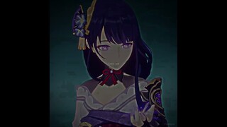 Raiden and Nahida edit (GLITCH WARNING) || Genshin Impact || Crybaby