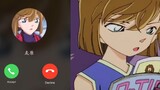 What is it like to talk on the phone with Haibara Ai?