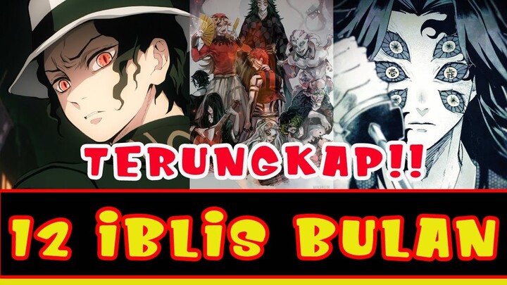 IINILAH !! SOSOK 12 IBLIS BULAN ATAS DAN BAWAH KIETSU NO YAIBA