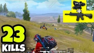 KING OF M416!!! | M416 + 4X SCOPE NO RECOIL | PUBG MOBILE