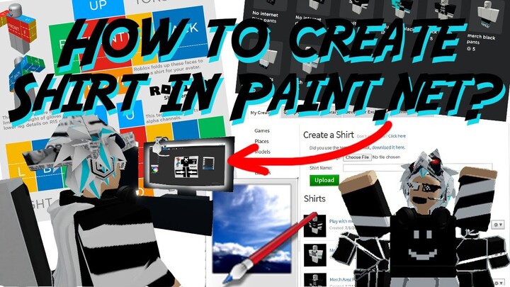 How to create shirt in Paint.net 2020?