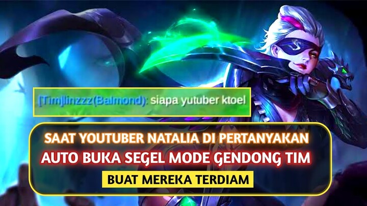 Saat Youtuber Natalia Di Pertanyakan Auto Buka Segel Gendong Tim.