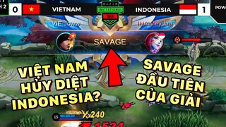Tốp Mỡ | VIE.Joww CÓ SAVAGE ĐẦU TIÊN! VIỆT NAM HỦY DIỆT INDONESIA Ở VÒNG BẢNG RIS 2022? | MLBB