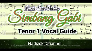 SIMBANG GABI_SATB (Tenor 1 Vocal Guide) Lucio San Pedro