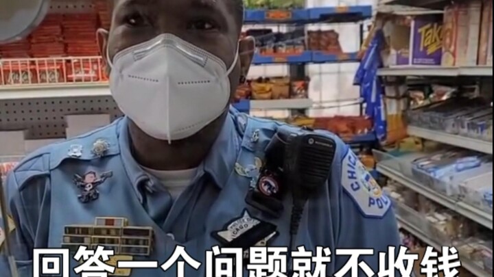 Pun — The Cop Goes Shopping