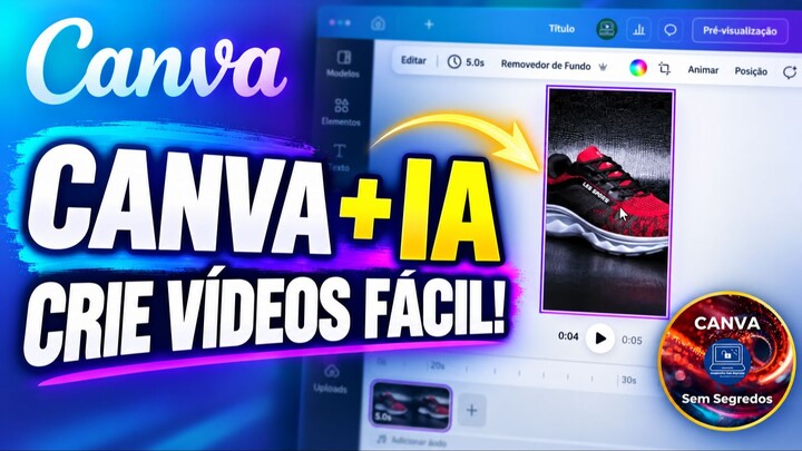 Como Criar Vídeos para Redes Sociais no Canva | Aula Completa Passo a Passo