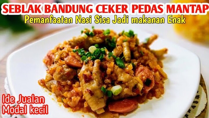 IDE JUALAN IRT - CARA MUDAH BIKIN SEBLAK BANDUNG SEBLAK BASAH CEKER PEDAS MANTAP COCOK UNTUK JUALAN