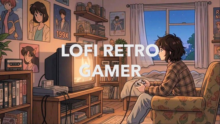 Lofi Game Music 8 bit 80s/90s retro style 🕹️ to Study📚 Work 🎧  Relax 🎶 放松、睡觉、雨天学习、阅读以及聆听舒缓的背景音乐。