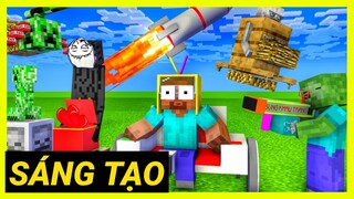 [ Lớp Học Quái Vật ] BUỔI HỌC SÁNG TẠO ( Full ) | Minecraft Animation