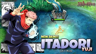 Skin Terbaru!! Sekarang Chou Yang ada Skin Itadori Yuji🔥 [JJK X MLBB]