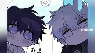 小水滴惊呆了小爸爸和大爸爸#画涯#韩漫#abo漫画#寻找波浪里的你