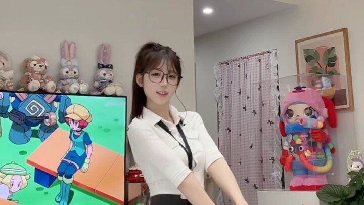 【الأرنب】 رقصة (تنورة قصيرة)