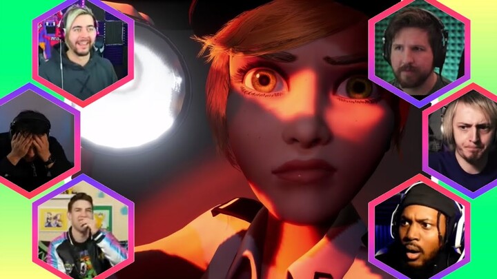 Gamers React to : Vanessa Catching the Player [FNAF: Security Breach]