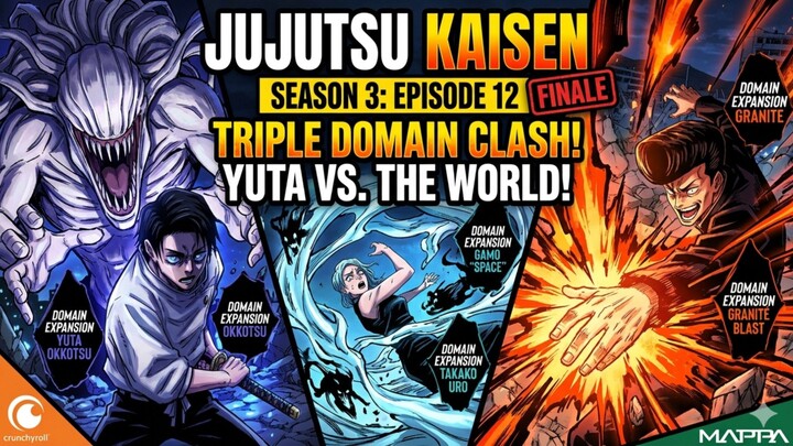 Jujutsu Kaisen Season 3 Episode 12 Review | Yuta's Most Insane Battle Yet! 😱⚔️