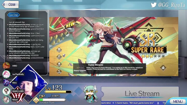Azur Lane x SSSS.GRIDMAN / SSSS.DYNAZENON Collaboration Gacha [Stream Highlight]