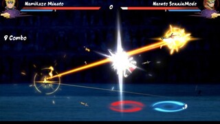 【Mugen】飞雷神连段横屏对比！手游 VS mugen