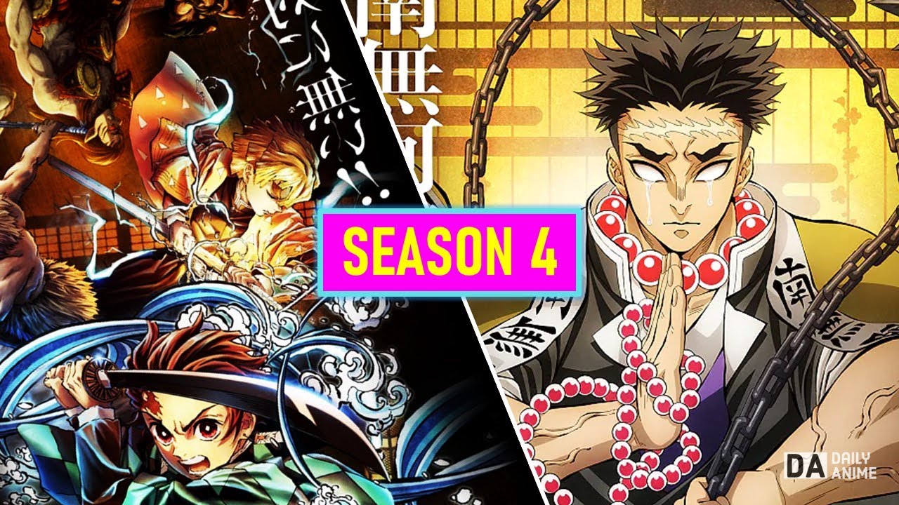 Demon Slayer: Kimetsu no Yaiba Season 4 Release Window Announced