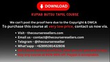 KUMAR BUTSU TAMIL Course