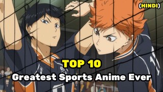 Top 10 most popular Sports Anime (Hindi) || Best Sports anime of all time |