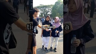 SEBUTKAN 3 NEGARA HURUF J DAPAT UANG TAPI SULIT UNTUK DI JAWAB 😂 #viral #shorts