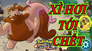 POKEMON UNITE - MAX BỰA Đánh RẮM TỚI CHẾT Greedent Pokemon Mới Nhất Top Game Android Ios - Thành EJ