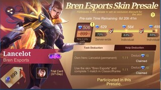 NEW EVENT! GET NEW LANCE SKIN EVENT PRESALE - NEW EVENT MOBILE LEGENDS