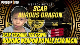 BORONG WEAPON ROYAL SCAR AUROUS DRAGON! 3X SPIN DOANG LANGSUNG DAPET! HOKI PARAH - GARENA FREE FIRE